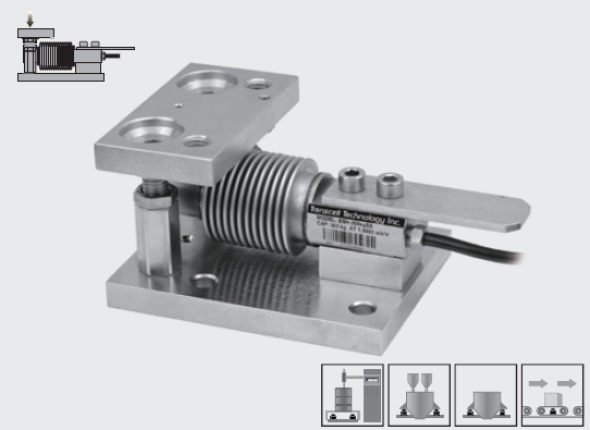 Utilcell MOD340-75kg稱重傳感器
