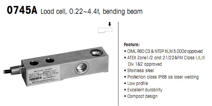 SBC-0.5,SBC-0.5稱重傳感器,梅特勒托利多SBC-0.5傳感器
